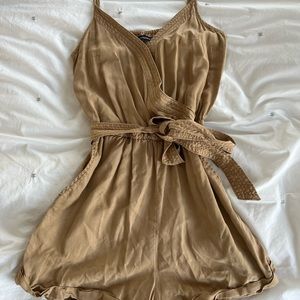 Abercrombie Khaki Romper